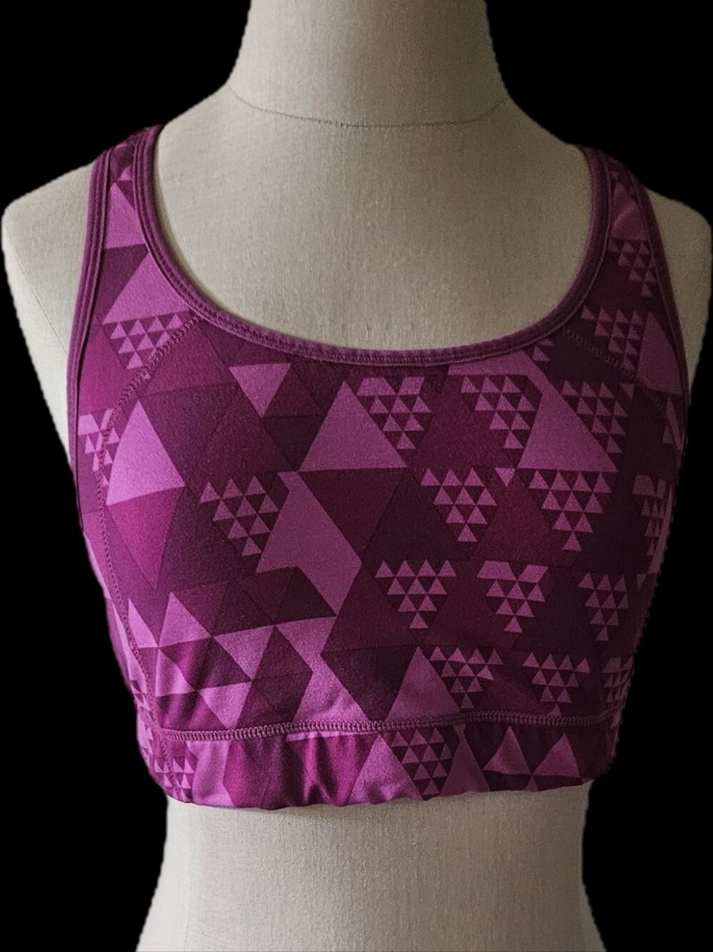 Old Navy Geometric Print Sports Bra